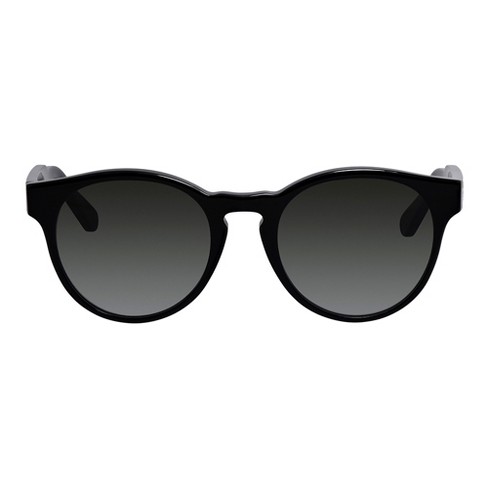 Salvatore Ferragamo SF 1068S 001 Womens Round Sunglasses Black 52mm