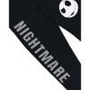 Seven Times Six The Nightmare Before Christmas Jogger Pants Men's Jack Faces Bottoms Black - 4 of 4