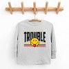 The Juniper Shop SmileyWorld Little Trouble Toddler Long Sleeve Tee - 2 of 4