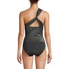 Lands' End Women's Chlorine Resistant Shine Shirred One Shoulder Tankini Swimsuit Top - 2 of 4