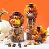 Joyfy 3 Pcs Thanksgiving Resin Turkey Figurines with Pumpkins, Autumn Party Favors Decor and Centerpieces for Harvest Day Kitchen - 3 of 4
