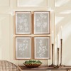 Plum & Post Foliage Study, Set Of 4 - 4 of 4