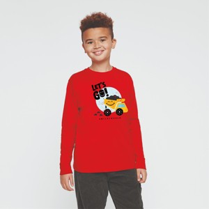 The Juniper Shop SmileyWorld Let's Go Dump Truck Youth Long Sleeve Tee - 1 of 4