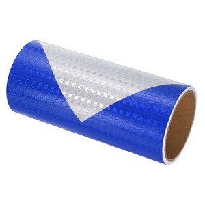 Unique Bargains High Visibility Self-Adhesive Warning Safety Reflective Tape - 1 of 4
