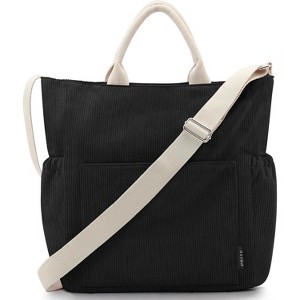 Paaaawaters Tote Bag for Women Large Crossbody Hobo Shoulder Bag with Pockets Tote Handbag for Work,College,Shopping - 1 of 4