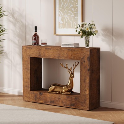 63" Console Table, Farmhouse Narrow Entryway Table , Long Sofa Table, Console Tables for Entryway