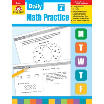 Evan Moor Daily Math Practice, Grade 4