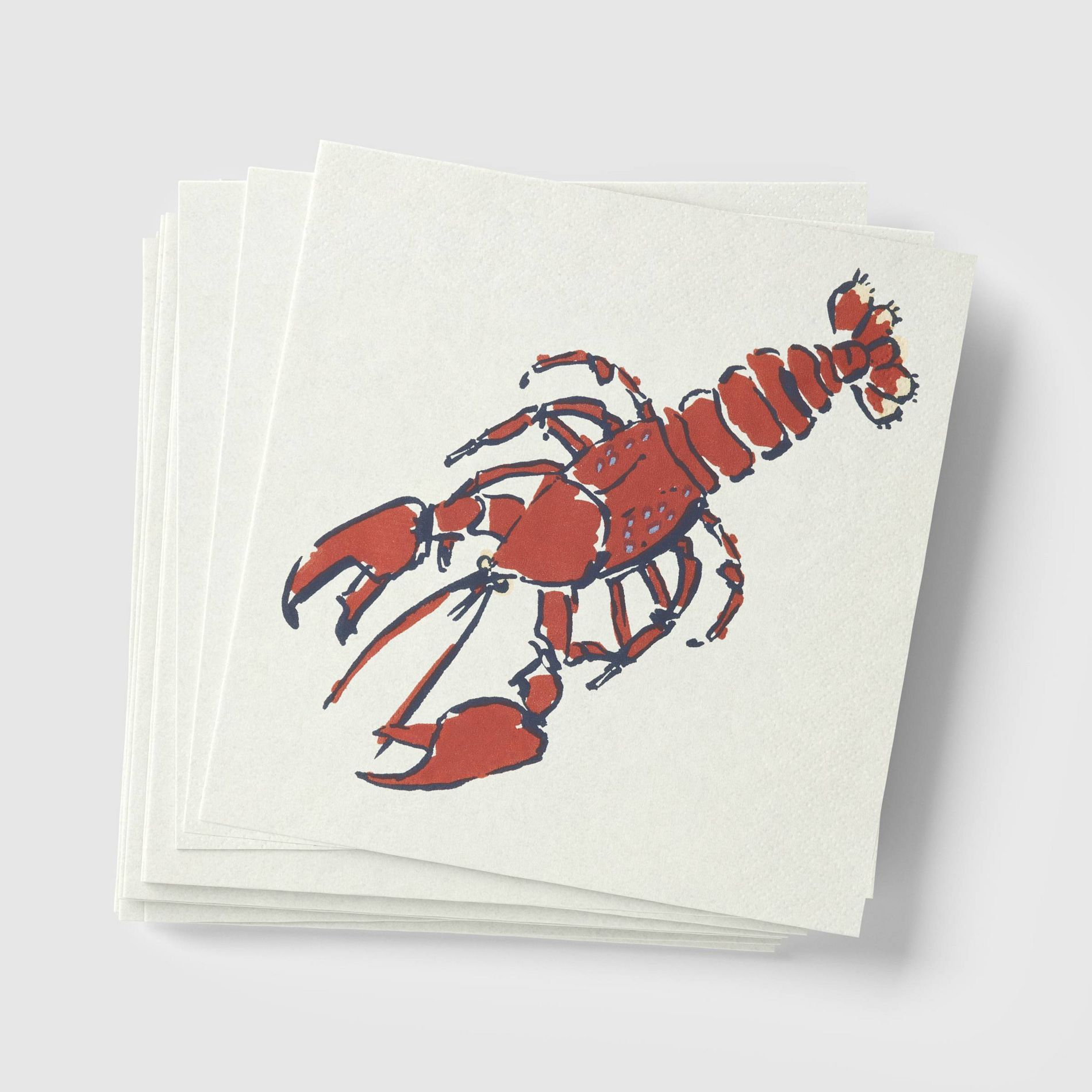 20ct Lobster Paper Lunch Napkins - Room Essentials™