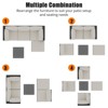 5-Piece Sectional Outdoor Patio Furniture Set with Cushions, Weather-Resistant PE Rattan, Modern Design for Balcony, Garden, Poolside - 3 of 4