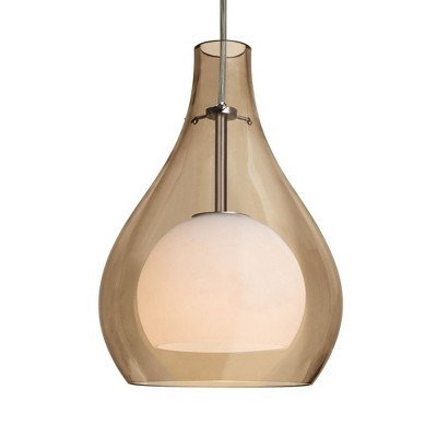 Besa Lighting Elle 11 1 - Light Pendant in  Bronze