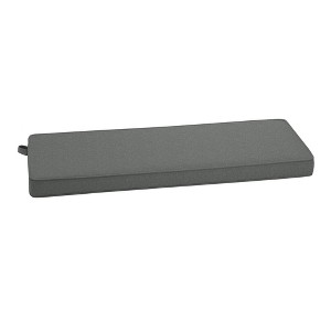 ARDEN Foam Outdoor Double Welted Bench Cushion, 48 x 18, made with ProFoam, Rain-proof, Fade Resistant - 1 of 4