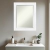 Amanti Art Sloped Beveled Framed Bathroom Vanity Wall Mirror - 4 of 4