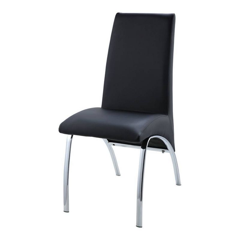 Set of 2 17&#34; Pervis PU Dining Chairs - Acme Furniture, 3 of 10