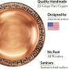 Good Directions 33" Greek Inspired Copper Fairy Bird Bath - Black & Copper - 4 of 4