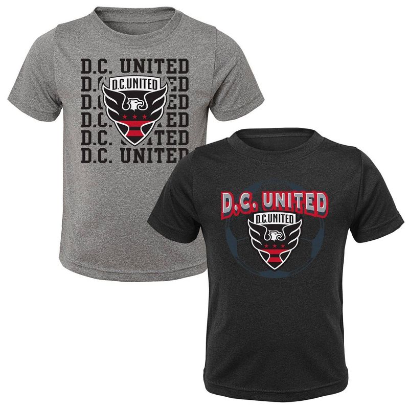 MLS D.C. United Toddler 2pk Poly T-Shirt, 1 of 4