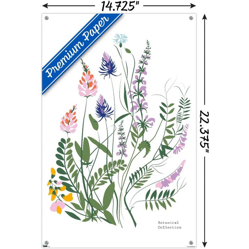 Trends International Botanical Collection - Wild Flowers Unframed Wall Poster Prints, 3 of 7