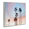 Stupell Industries Sunset Sky with Palm Tree Silhouettes Framed Giclee Art - 2 of 4