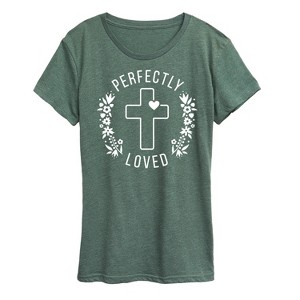 Women's - Instant Message - Perfectly Loved Short Sleeve Graphic T-Shirt - 1 of 4