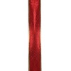 Northlight Shiny Red and Gold Striped Wired Christmas Craft Ribbon 2.5" x 10 Yards - 2 of 3