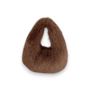 Anna-Kaci Women's Cute Plush Fur Handbag with Soft Textured Design - 1 of 3