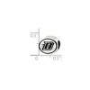 Black Bow Jewelry Sterling Silver DePaul University Collegiate Bead Charm - 3 of 4