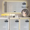 NicBex LED Bathroom Mirror,Anti-Fog Vanity Mirrors for Wall,3 Colors Dimmable,Bathroom Mirrors for Over Sink Horizontal/Vertical,Silver - 4 of 4