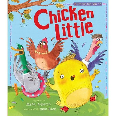 Chicken Little - (My First Fairy Tales) by  Tiger Tales (Paperback)