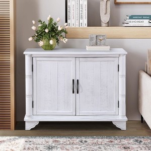 CAVINAS Rectangle Console Table with Adjustable Storage Shelf,40 inch Modern Entryway Table for Living Room,Hallway - 1 of 4