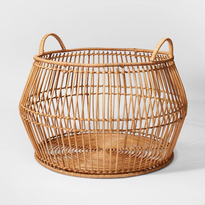 Round Decorative Baskets Natural - Threshold™, 1 of 10