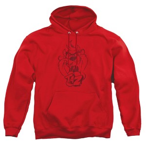 Looney Tunes Faded Taz Adult Pull-Over Hoodie - 1 of 4