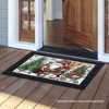 Briarwood Lane Winter Christmas Doormat 30x18 Indoor Outdoor Wagon Gnome For Christmas Doormat - 4 of 4