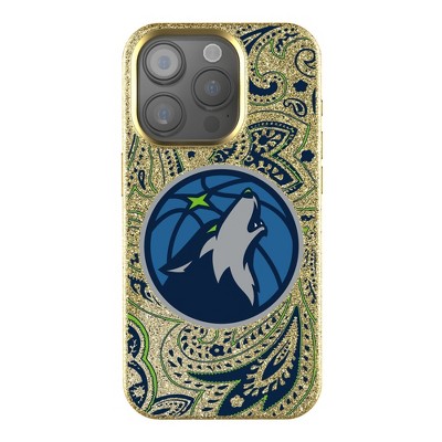 Keyscaper NBA Paisley Bling Cell Phone Case for iPhone 15 Pro Max