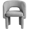 Meridian Furniture,Emmet Boucle Fabric Dining Chair / Accent Chair - 3 of 4
