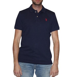 U.S. Polo Assn. Men's Slim Fit Solid Pique Polo With Small Pony Polo Shirt - 1 of 1