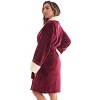 Just Love Womens Plush Solid Robe | Ladies Bathrobe - 2 of 3