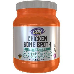 Chicken Bone Broth Pure Powder by Now Foods  -  1.2 lbs Powder - 1 of 2