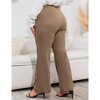 Business Casual Pants for Women Stretch Flare Dress Pants Dressy Work Pants - 4 of 4