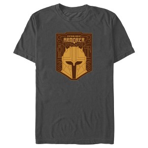 Men's Star Wars: The Mandalorian Armorer Crest T-Shirt - 1 of 4