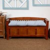 Gripper 43"x14"x3" Non Slip Tufted Omega Universal Bench Cushion - 2 of 2