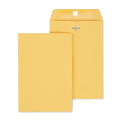 MyOfficeInnovations Clasp Kraft Catalog Envelopes 6-1/2" x 9-1/2" Brown 100/BX 534990