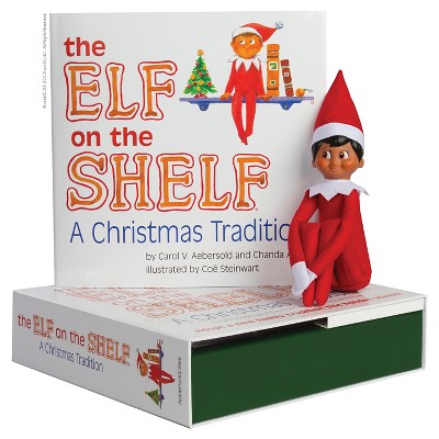 black elf on the shelf doll