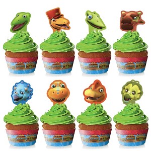 Treasures Gifted Dinosaur Train Cupcake Toppers & Dinosaur Train Cupcake Wrappers - 1 of 1