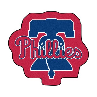 MLB Philadelphia Phillies 30"x33" Bell Logo Mascot Rug