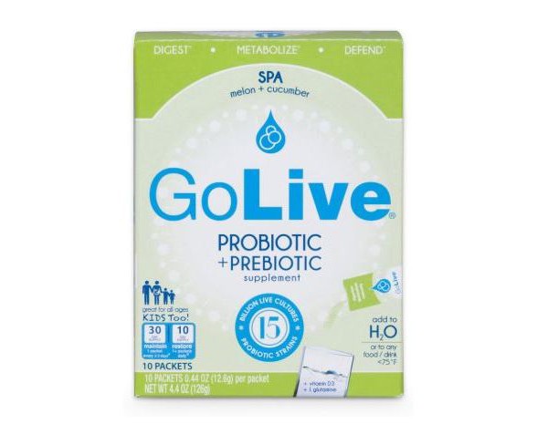 GoLive Probiotic Packets - Cucumber Melon - 10ct