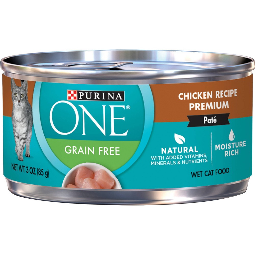 UPC 017800145985 product image for Purina ONE Grain-Free Chicken Wet Cat Food - 3oz | upcitemdb.com
