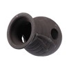 Unique Bargains Ceramic Aquarium Hideaway Rock Cave Fish Tank Decoration 3.46"x3.03"x2.91" Brown 1 Pc - 2 of 4