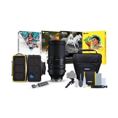 Tamron 150 to 500mm f5 6.7 Di III VC VXD Lens for Sony Full Frame Camera Bundle