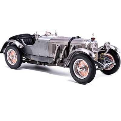 1928 Mercedes Benz SSK Clear Finish Limited Edition to 600 pieces Worldwide 1/18 Diecast Model Car by CMC