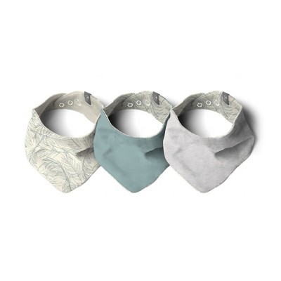 Yoga Sprout Baby Boy And Girl Bandana Bib With Teether, 12 Pack, Bear