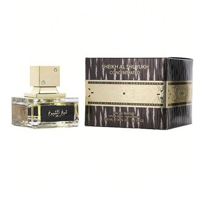 Lattafa Sheikh Al Shuyukh By Lattafa Unisex Oud, Cedar,Vetiver, Patchouli, Lavender  Concentrated Eau De Parfum Spray 3.4 Oz